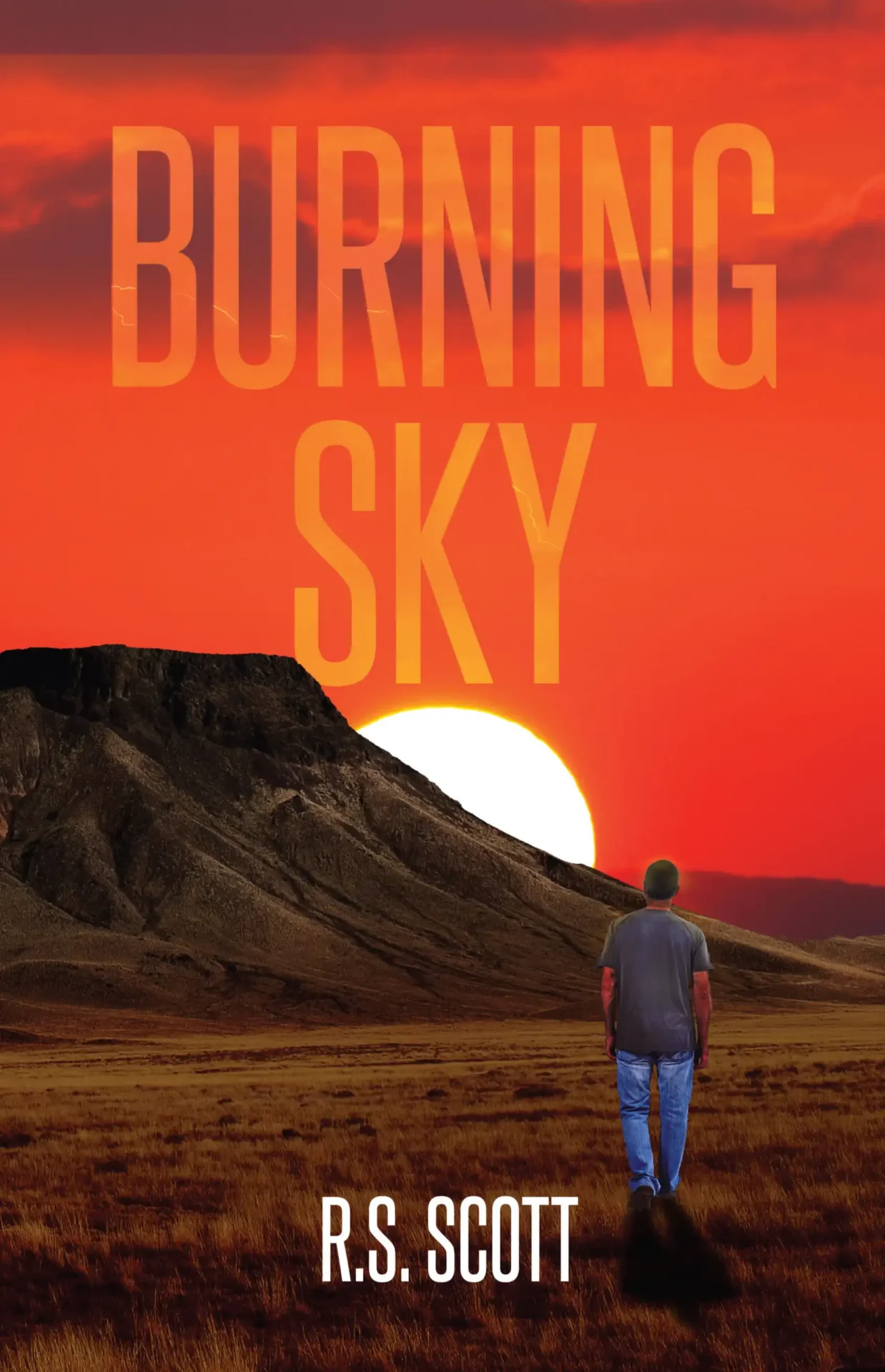 Book cover of Burning Sky by R.S. Scott